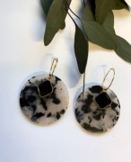 Cabochon Carré Swarovski 4499 6 mm Crystal Silver Night x1