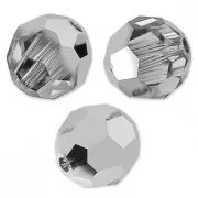 Perle ronde  PureCrystal 5000 8 mm Crystal Light Chrome x1