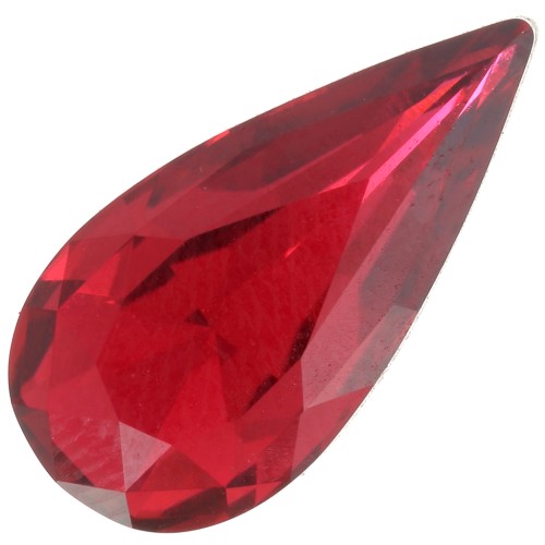 Cabochon Swarovski 4322 Teardrop Fancy Stone 14x7 mm - Scarlet x1
