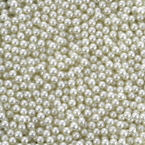 Perles rondes sans trou - mini boules Swarovski - 5809 1.5 mm Cream Pearl x50