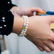 Briolette XL Swarovski 5042 perle rondelle 6 mm - Emerald Shimmer 2X x1