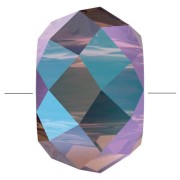 Briolette XL Swarovski 5042 perle rondelle 6 mm - Amethyst Shimmer 2X x1|raw }}