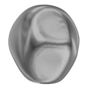 Baroque nacrée Swarovski 5841 perle ronde irrégulière 8 mm Dark Grey Pearl x1|raw }}