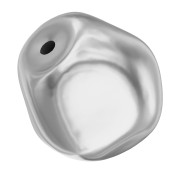 Baroque nacrée Swarovski 5841 perle ronde irrégulière 8 mm Light Grey Pearl x1