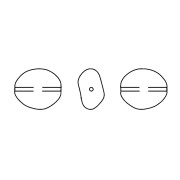 Baroque nacrée Swarovski 5842 perle irrégulière 10 mm Light Grey Pearl x1