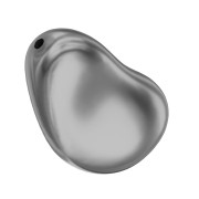 Baroque nacrée Swarovski 5843 perle goutte irrégulière 16 mm Dark Grey Pearl x1