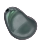 Baroque nacrée Swarovski 5843 perle goutte irrégulière 12 mm Irid Tahitian Look x1