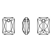 Pendentif Swarovski 6435 11.5x8 mm - Crystal AB x1