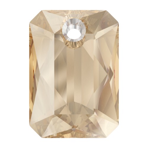 Pendentif Swarovski 6435 11.5x8 mm - Crystal Golden Shadow x1