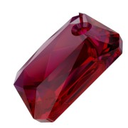 Pendentif Swarovski 6435 11.5x8 mm - Scarlet x1