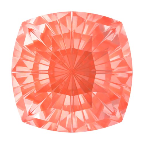Cabochon Swarovski 4460 14 mm - Crystal Orange Ignite x1