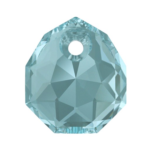 Pendentif Swarovski 6436 Majestic Pendant 9 mm - Aquamarine x1