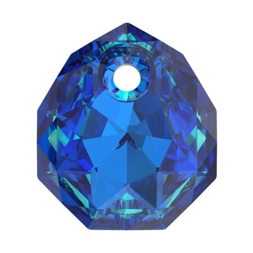 Pendentif Swarovski 6436 Majestic Pendant 9 mm - Crystal Bermuda Blue x1