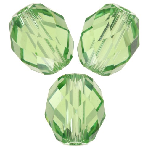 Olive Briolette Swarovski 5044 perle olive 7x6 mm - ReCreated Peridot x1