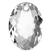 Pendentif Swarovski 6438 Elliptic Cut Pendant 9 mm - Crystal x1|raw }}