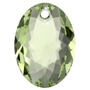 Pendentif Swarovski 6438 Elliptic Cut Pendant 9 mm - Peridot x1|raw }}