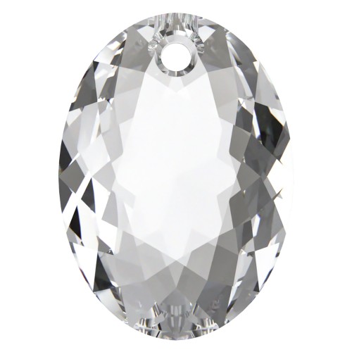 Pendentif Swarovski 6438 Elliptic Cut Pendant 11.5 mm - Crystal x1