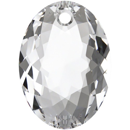 Pendentif Swarovski 6438 Elliptic Cut Pendant 16 mm - Crystal x1