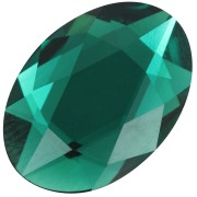 Cabochon Swarovski 2603 14x10 mm - Emerald x1|raw }}