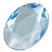 Cabochon Swarovski 2603 14x10 mm - Aquamarine x1|raw }}
