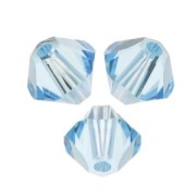 Toupies en cristal Swarovski 5328 3 mm Aquamarine x50|raw }}