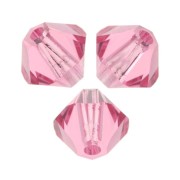 Toupies en cristal Swarovski 5328 3 mm Rose x50|raw }}