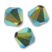 Toupies en cristal Swarovski 5328 3 mm Jet AB2X x50