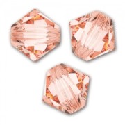 Toupies en cristal Swarovski 5328 3 mm Rose Peach x50|raw }}