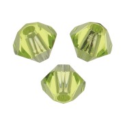 Toupies en cristal Swarovski 5328 3 mm - Citrus Green x50