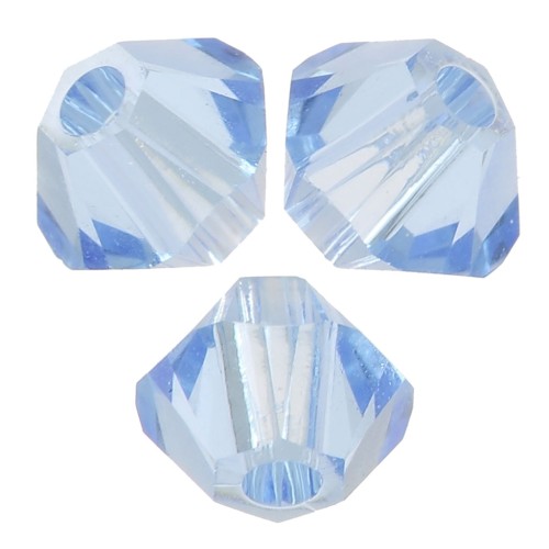 Toupies en cristal Swarovski 5328 3 mm - ReCreated Cool Blue x50