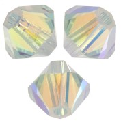 Toupies en cristal Swarovski 5328 4 mm - Light Azore AB2X x50