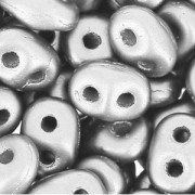 SuperDuo 2,5x5 mm Pastel Grey x10g