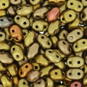 MiniDuo 2x4 mm Gold Iris Mat x10g