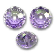 Ronde aplatie Swarovski 5040 6 mm Tanzanite x1|raw }}