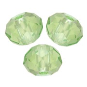 Ronde aplatie Swarovski 5040 6 mm - Reinvented Peridot x1