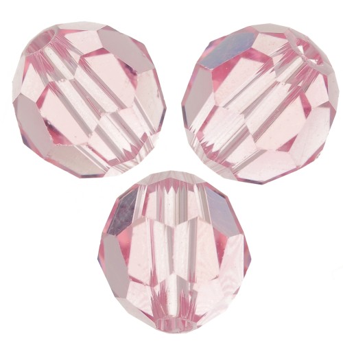 Perles rondes  Swarovski 5000 4 mm Light Rose  x20