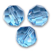 Perles rondes  Swarovski 5000 4 mm Aquamarine  x20