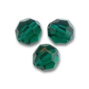 Perles rondes  Swarovski 5000 6 mm Emerald x6|raw }}