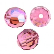Perles rondes  Swarovski 5000 6 mm Rose Shimmer x6|raw }}