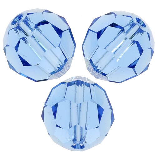 Perles rondes Swarovski 5000 6 mm - ReCreated Cool Blue x6