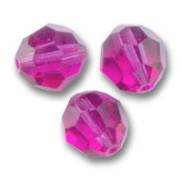 Perle ronde  Swarovski 5000 8 mm Fuchsia  x1|raw }}