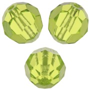 Perle ronde  Swarovski 5000 8 mm - Citrus Green x1