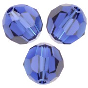 Perles rondes Swarovski 5000 8 mm - Reinvented Dark Sapphire x1|raw }}