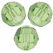 Perle ronde Swarovski 5000 8 mm - ReCreated Peridot x1