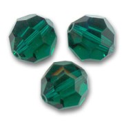 Perles rondes  Swarovski 5000 3 mm Emerald x20