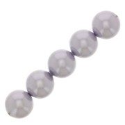 Perles nacrées Swarovski 5810 8 mm Lavender Pearl x5