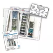 Bead Container Labels - Etiquettes pour boites de rangement x96