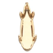 Serti griffe pour Prismatic PureCrystal 4331 15 mm - Doré x1