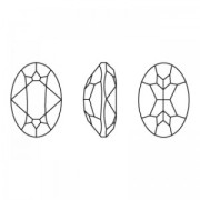 Cabochon Swarovski 4120 8x6 mm - Amethyst Ignite x1