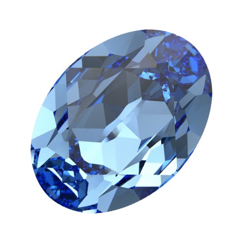 Cabochon Swarovski 4120 8x6 mm - ReCreated Cool  Blue  x1